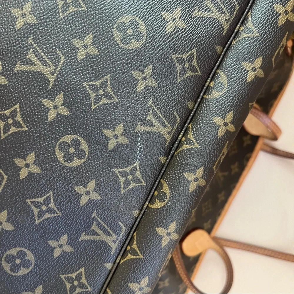 Louis Vuitton Neverful MM monogram EUC tote purse - Picture 12 of 13